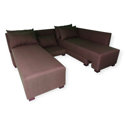 Modi Sleeper Couch Brown Single Beds