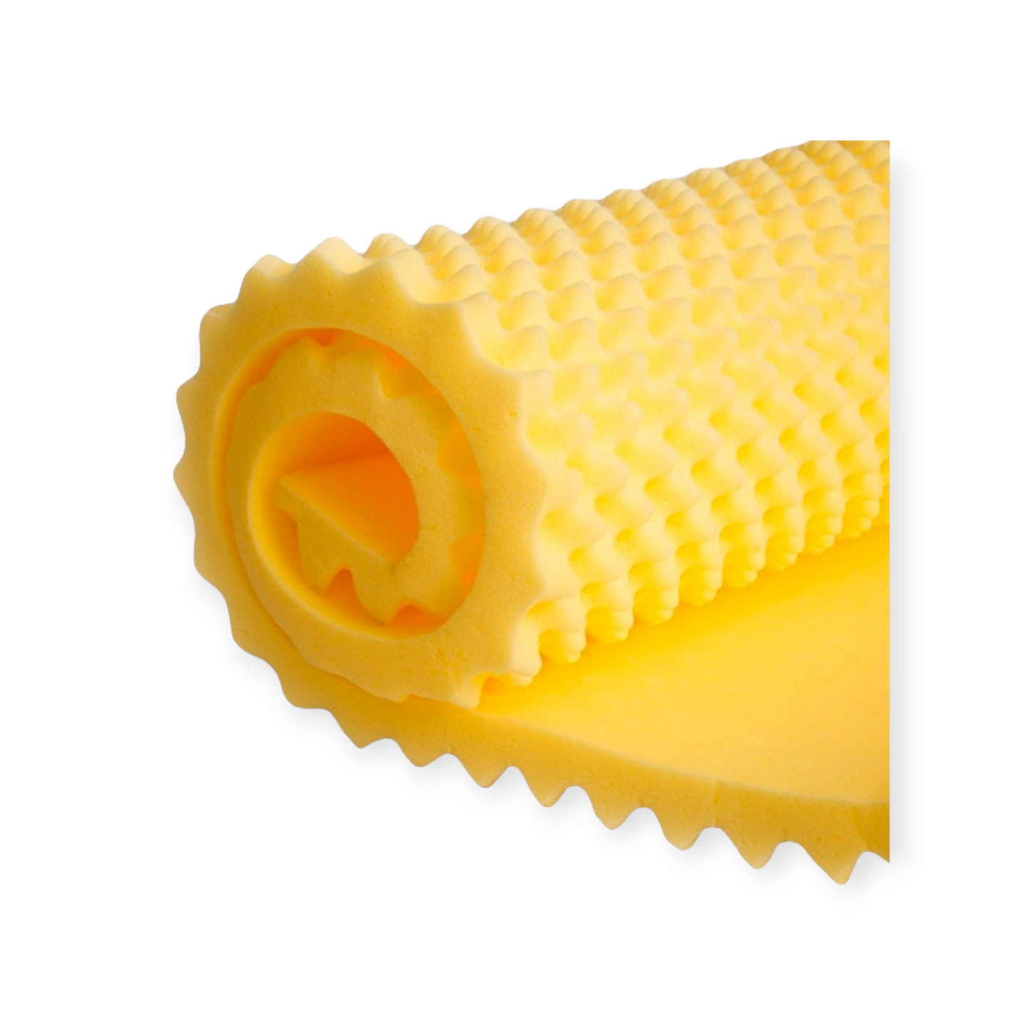 Convoluted Mattress Topper Yellow (Egg Mattress)